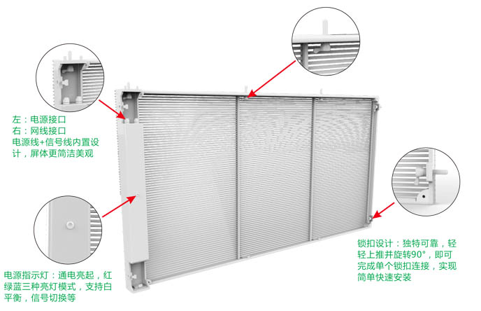 威特姆光帶透明LED幕墻顯示屏Isky系列